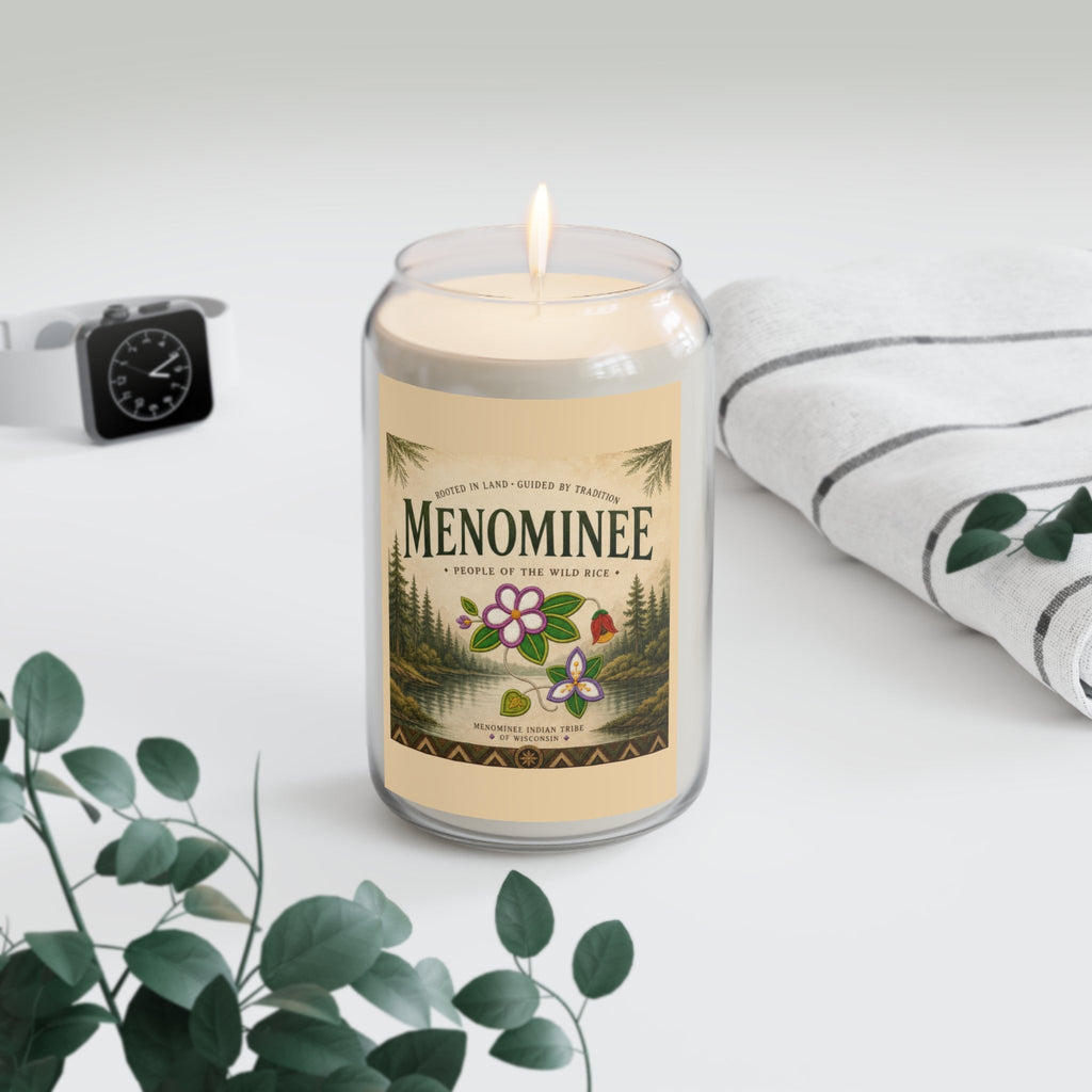 Soy Candle — Menominee Scented Jar (13.75 oz)