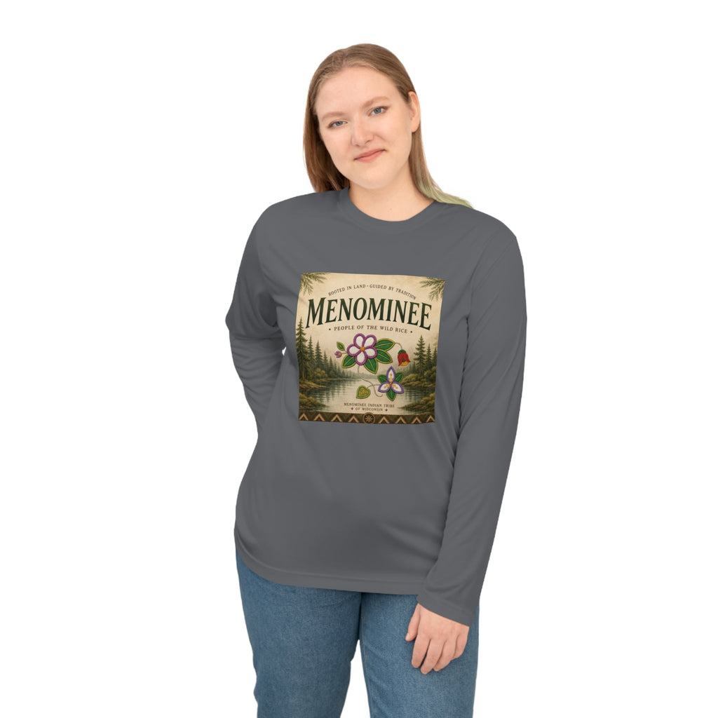 Menominee Nature Graphic Long Sleeve Shirt