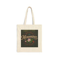 Menominee Floral Tote Bag — Canvas Market Bag