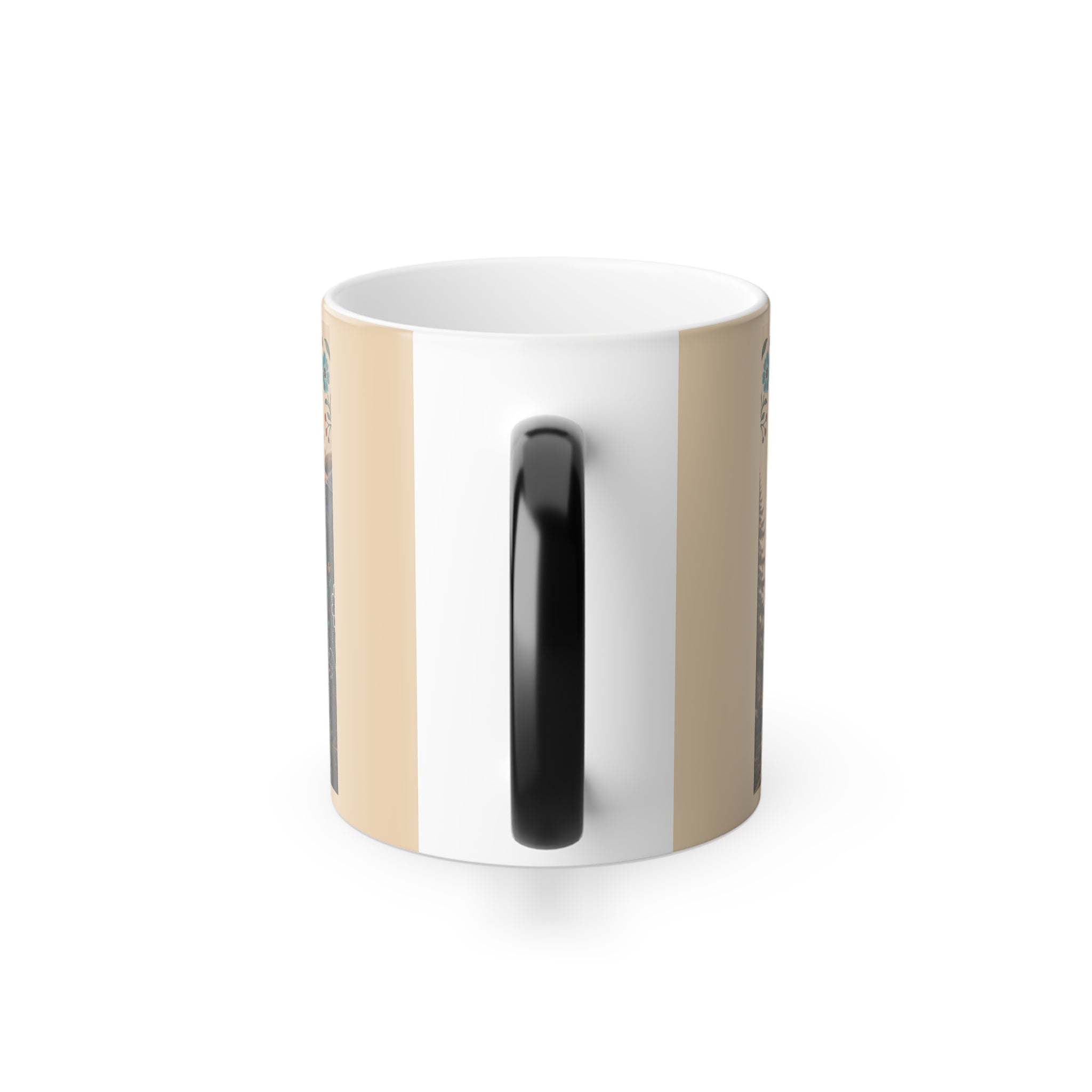 Color-Changing Ceramic Mug — Tribal Thread Collective Logo (11 oz)
