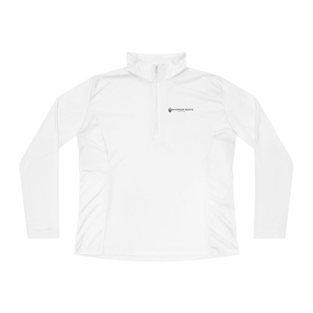 Ladies Quarter-Zip Pullover — Warrior Roots Active Performance Pullover