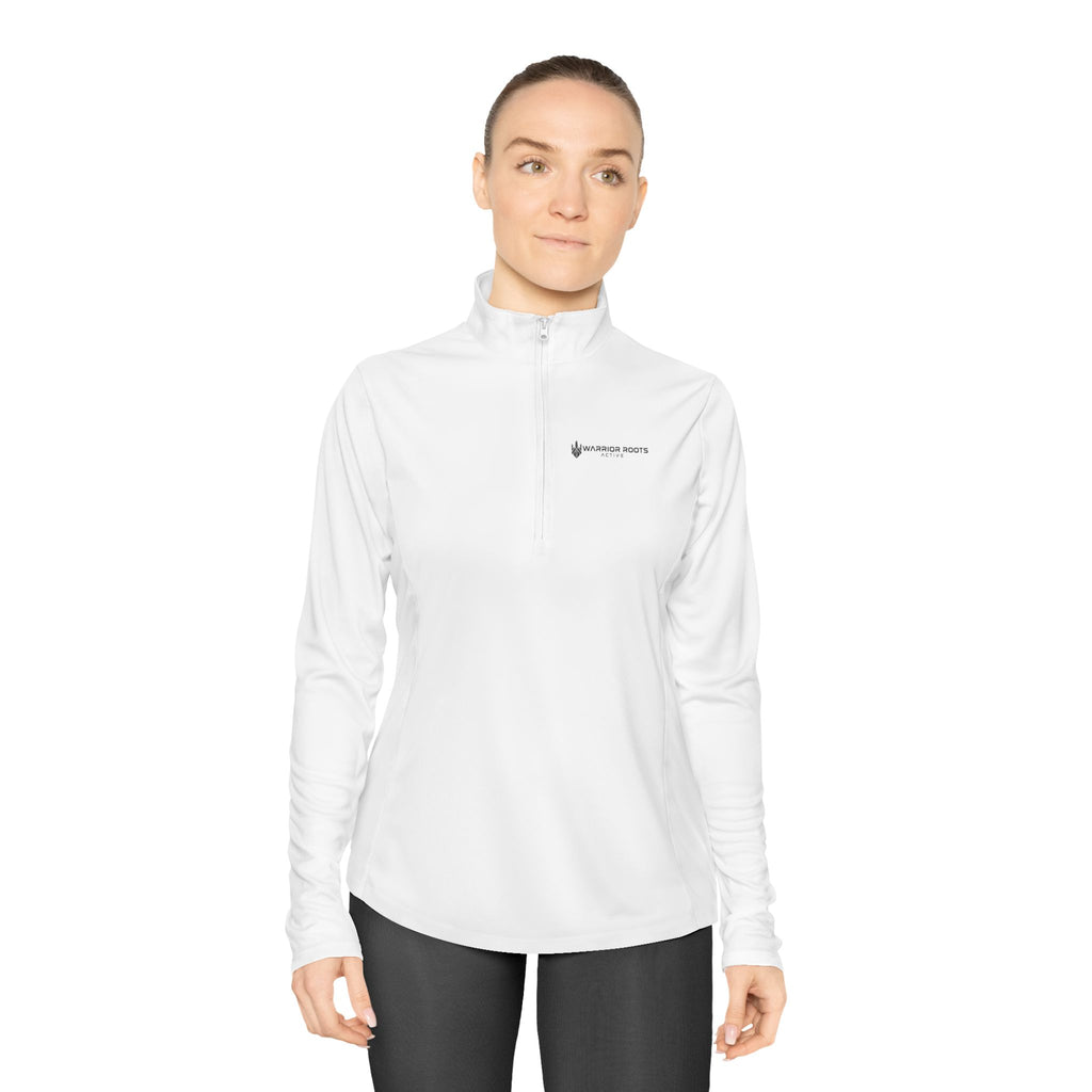 Ladies Quarter-Zip Pullover — Warrior Roots Active Performance Pullover