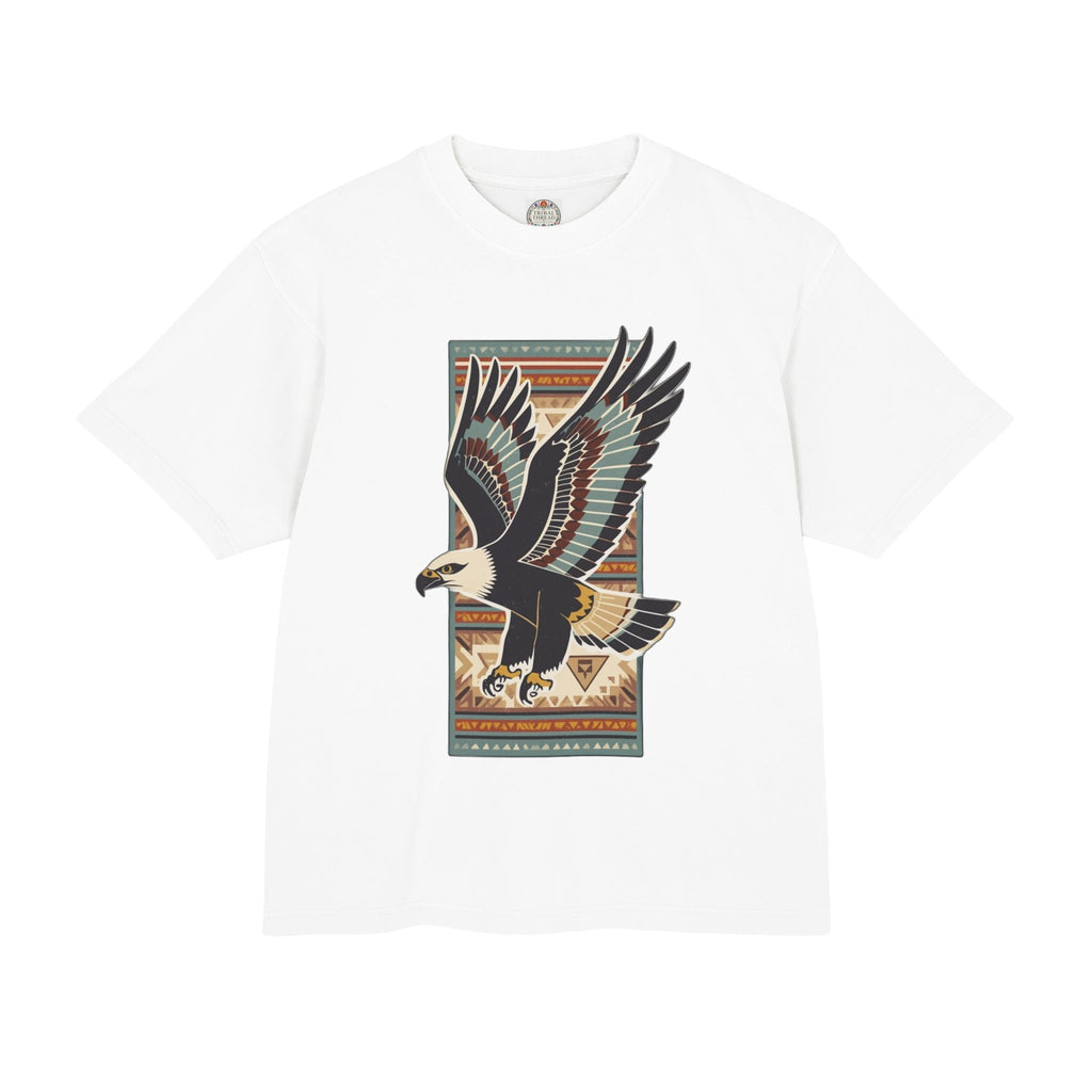 T-shirt graphique Aigle — T-shirt vintage Aigle volant style sud-ouest
