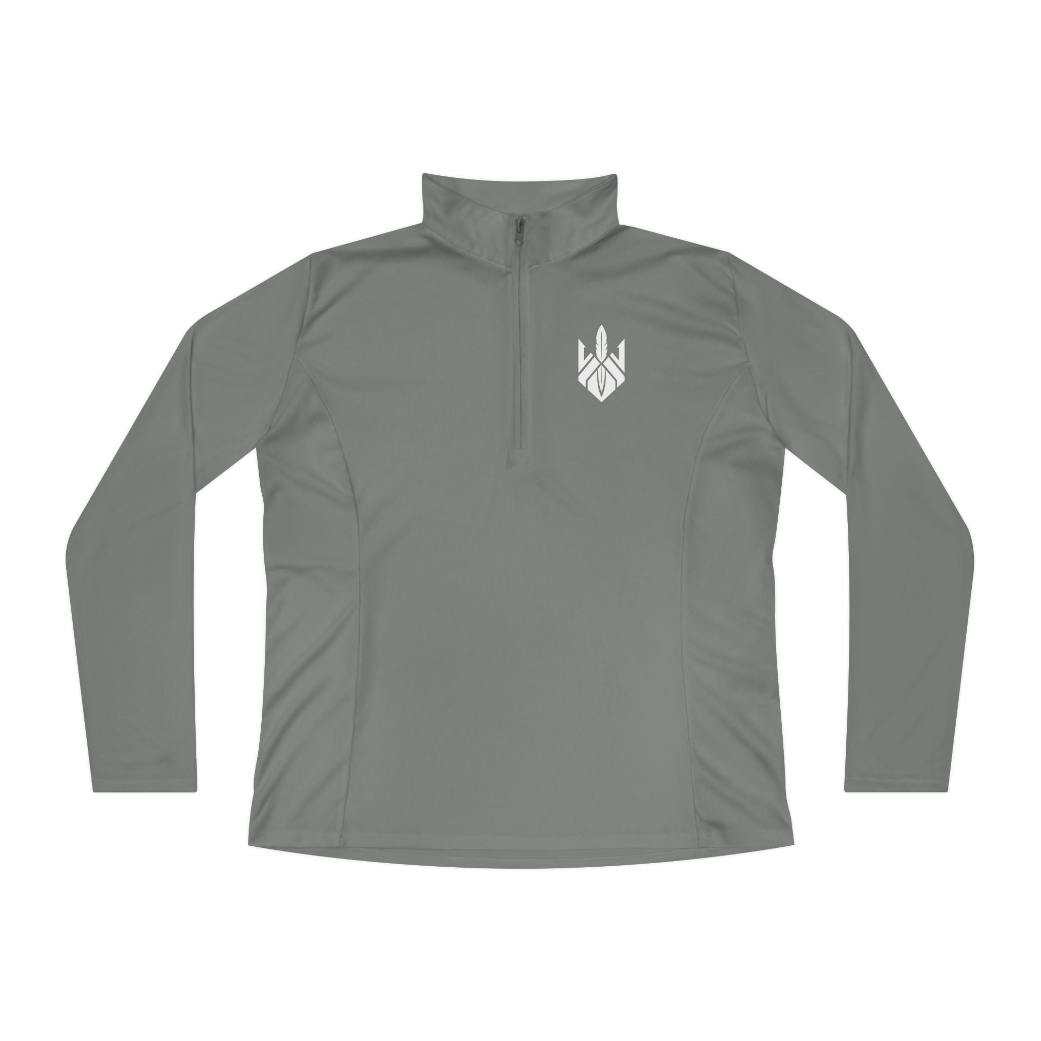 Ladies Quarter-Zip Pullover — Warriors Roots Active