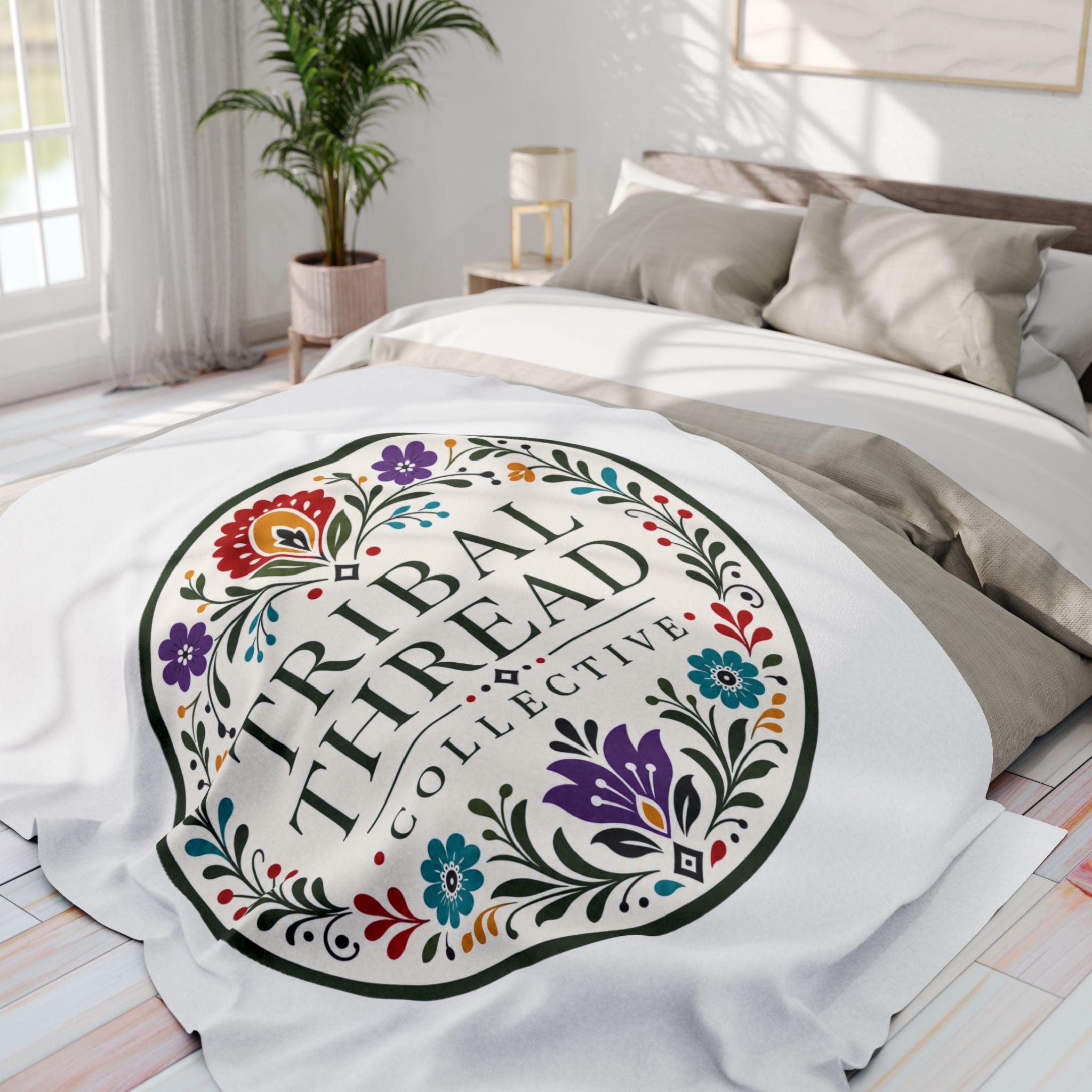 Tribal Thread Collective Arctic Fleece Blanket