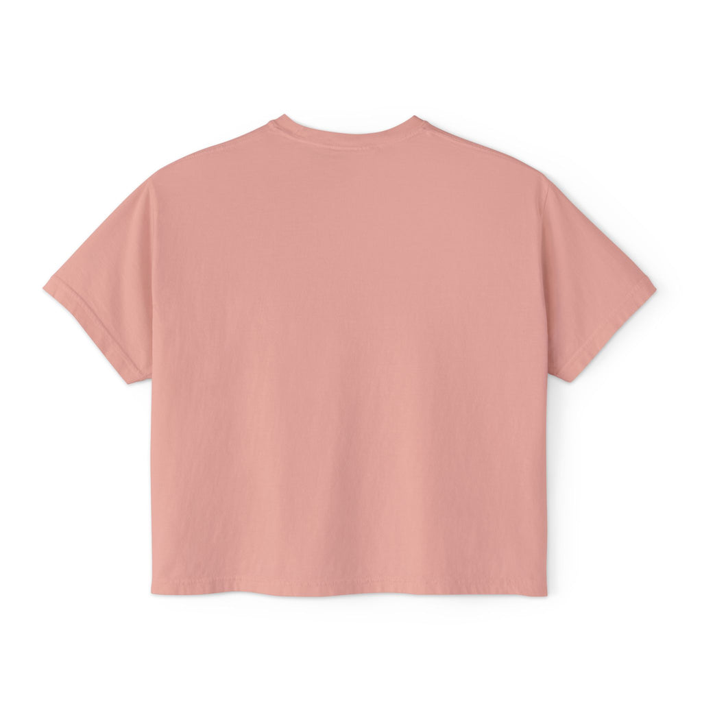 Women's Boxy Tee – Tribal Geometric Graphic