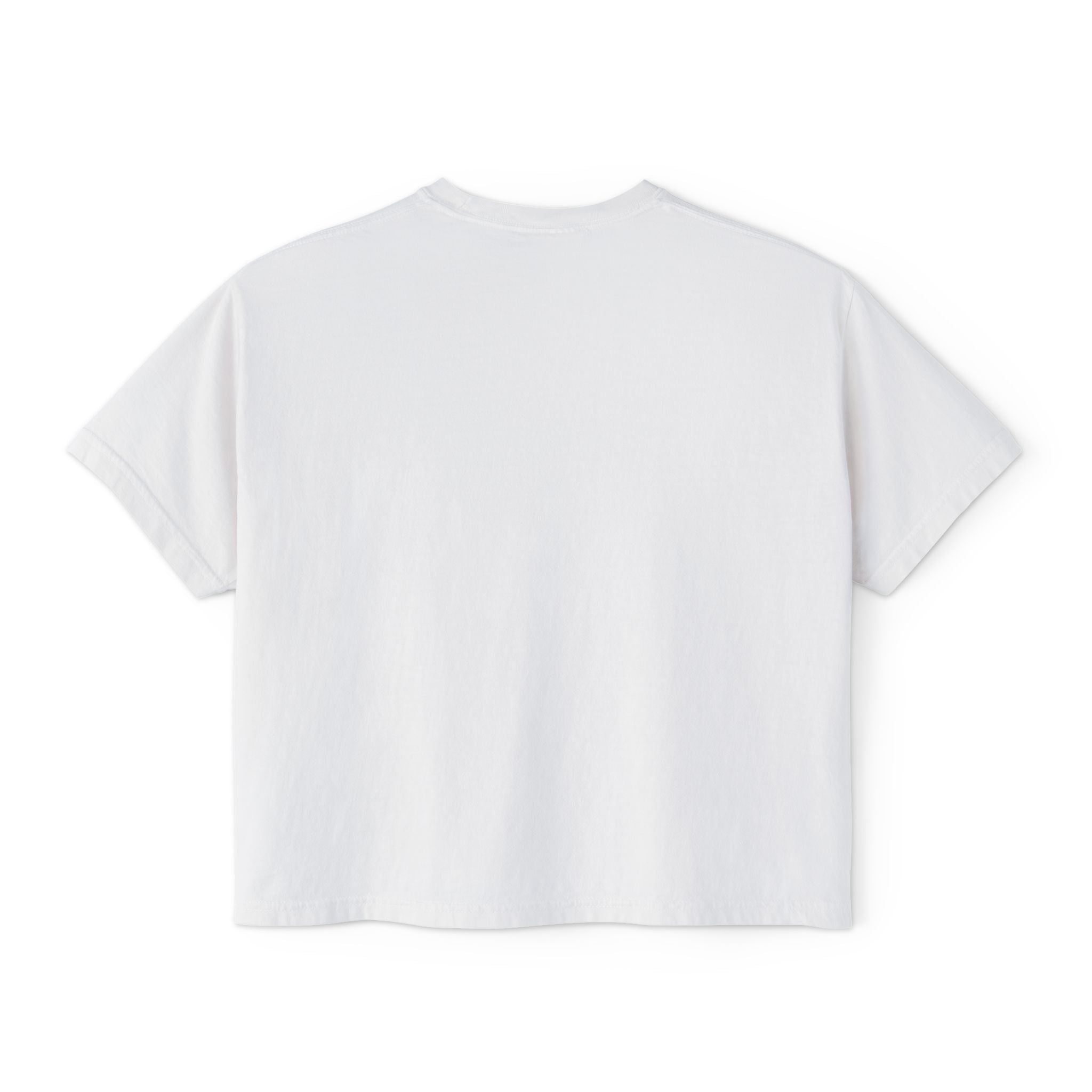 Women's Boxy Tee – Tribal Geometric Graphic