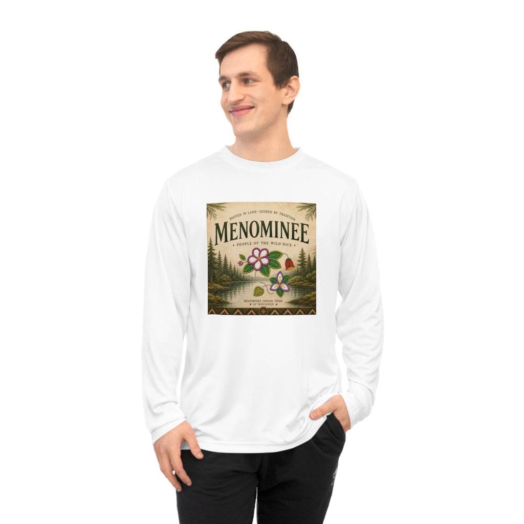 Menominee Nature Graphic Long Sleeve Shirt