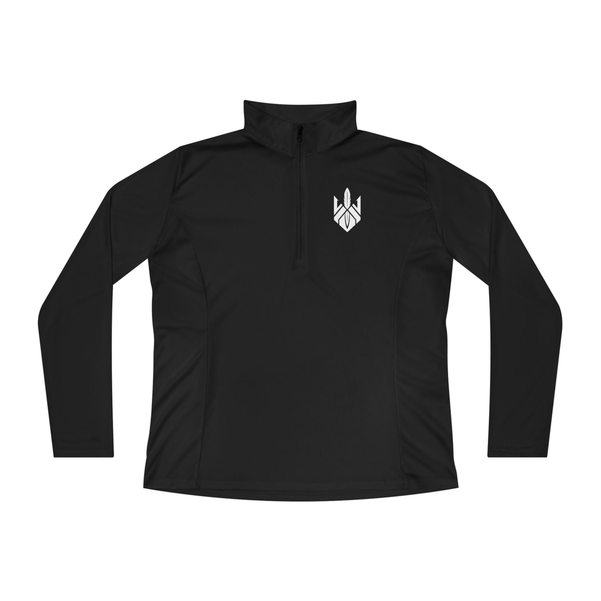 Ladies Quarter-Zip Pullover — Warriors Roots Active
