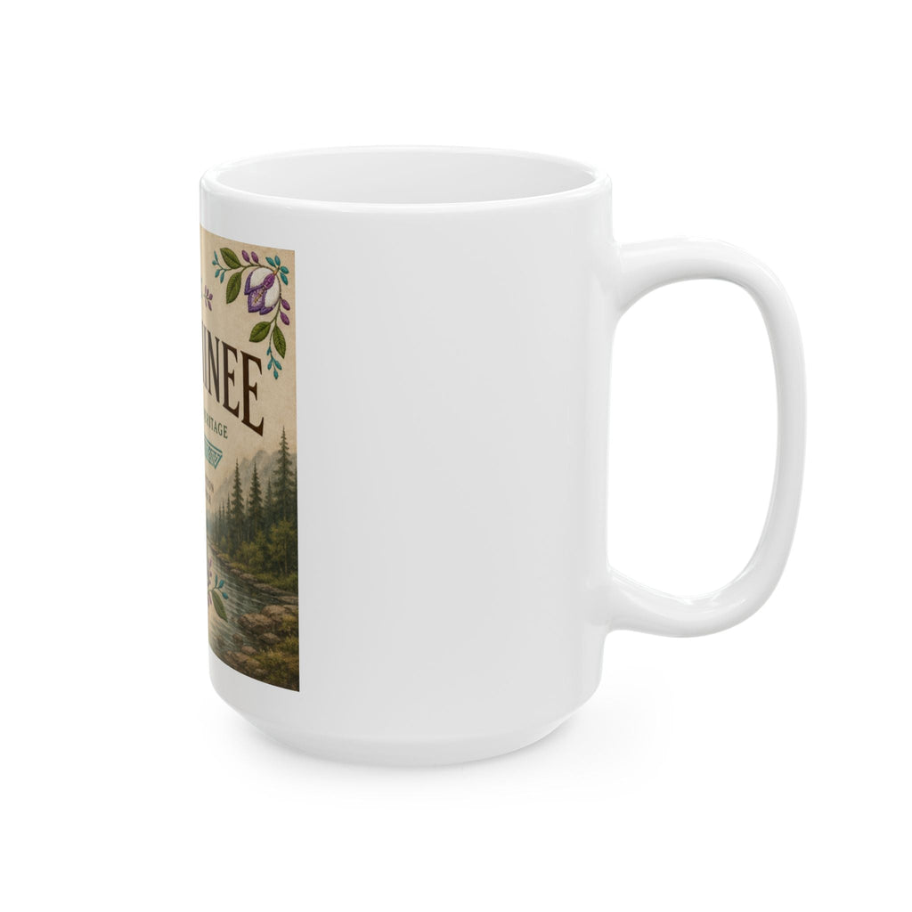 Mug en céramique Héritage Menominee — Terre • Eau • Héritage 11oz/15oz