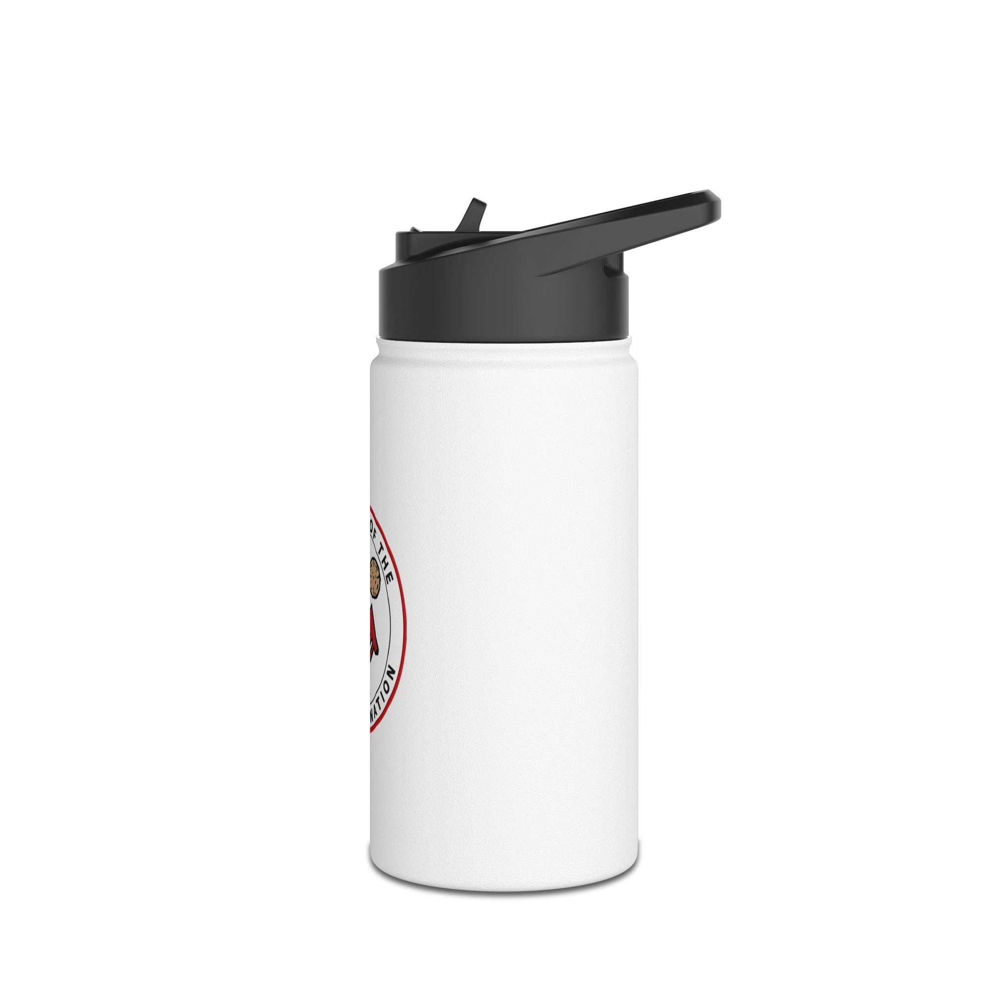 Menominee Tribe Seal Stainless Steel Water Bottle - Insulated Travel Bottle