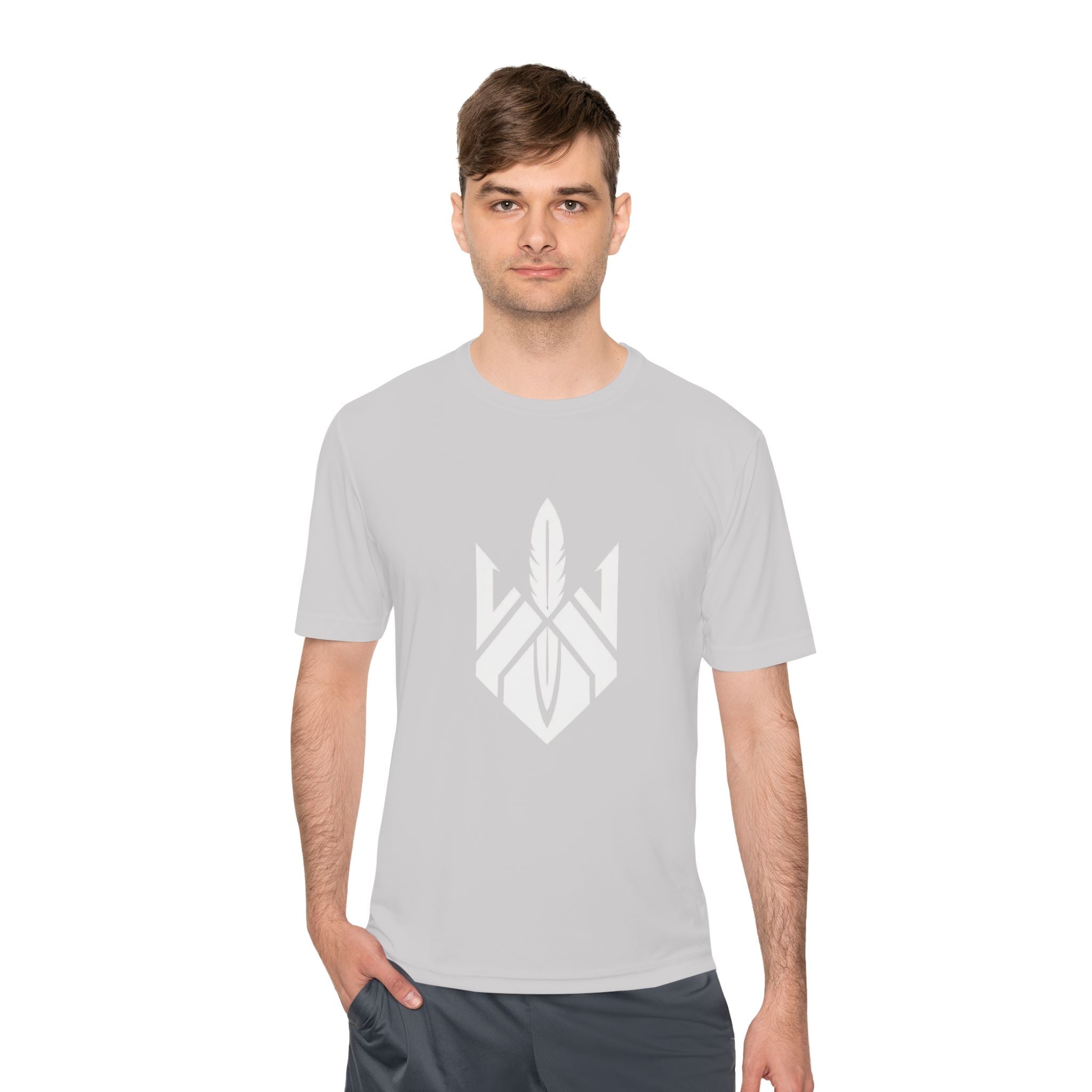 Warrior Roots Active Tee — Logo Performance Shirt