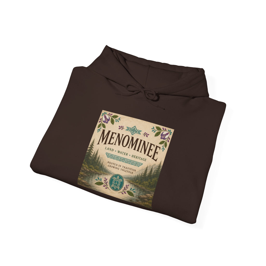 Sweat à capuche Menominee – Sweat-shirt vintage Tribal Eagle Native Pride