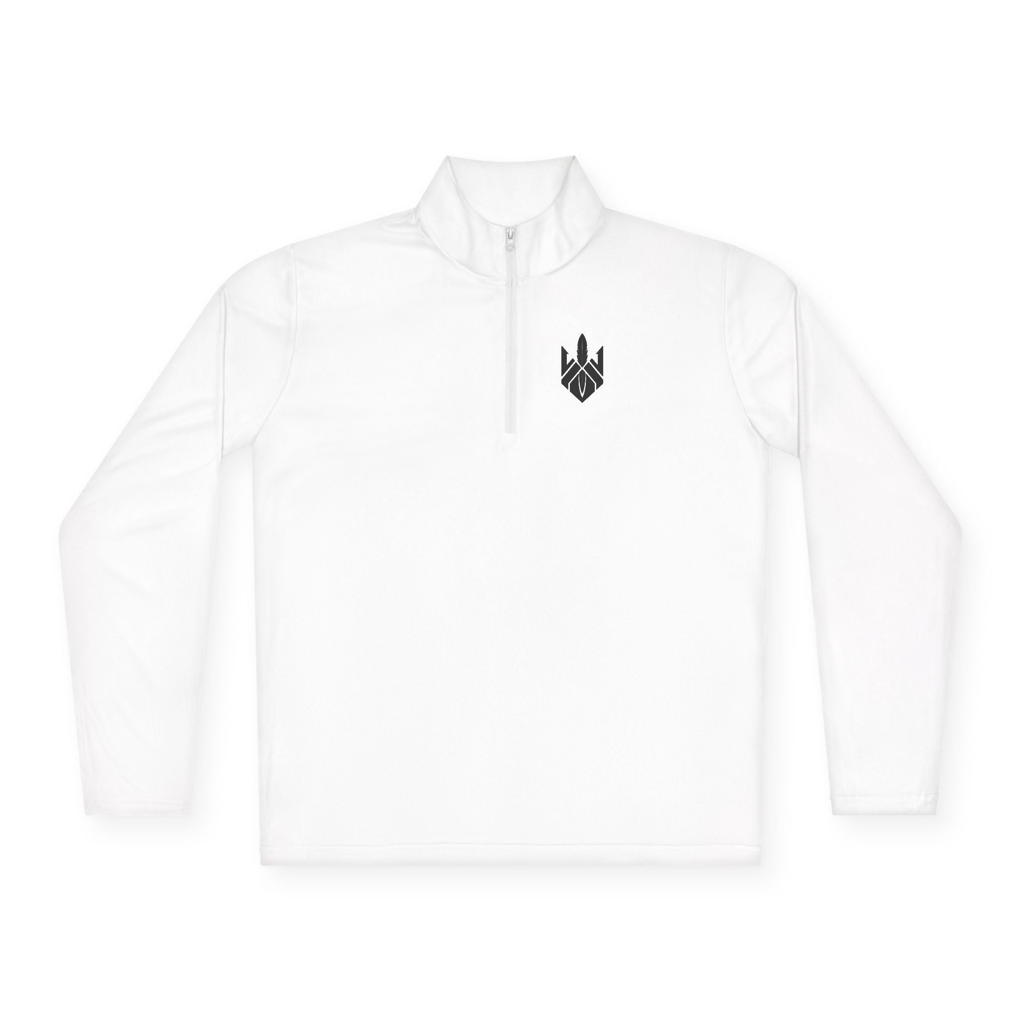 Quarter-Zip Pullover — Minimalist Warrior Roots Active Logo