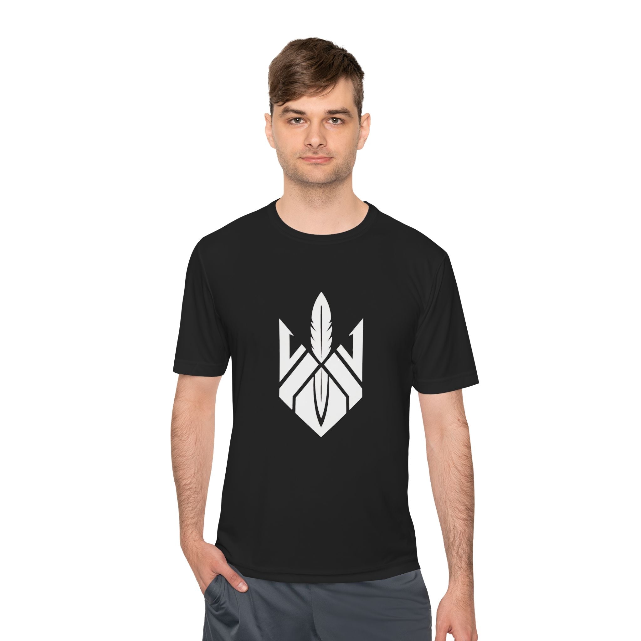 Warrior Roots Active Tee — Logo Performance Shirt