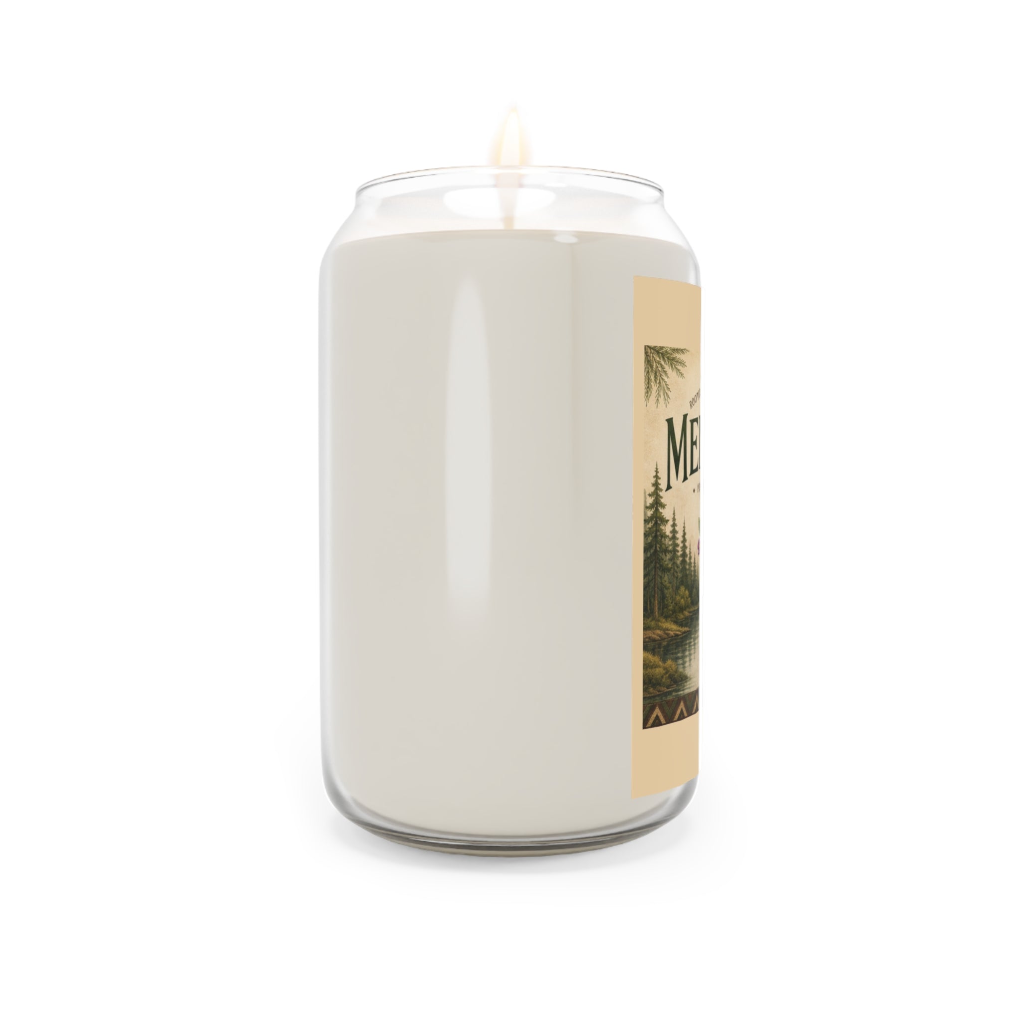 Soy Candle — Menominee Scented Jar (13.75 oz)
