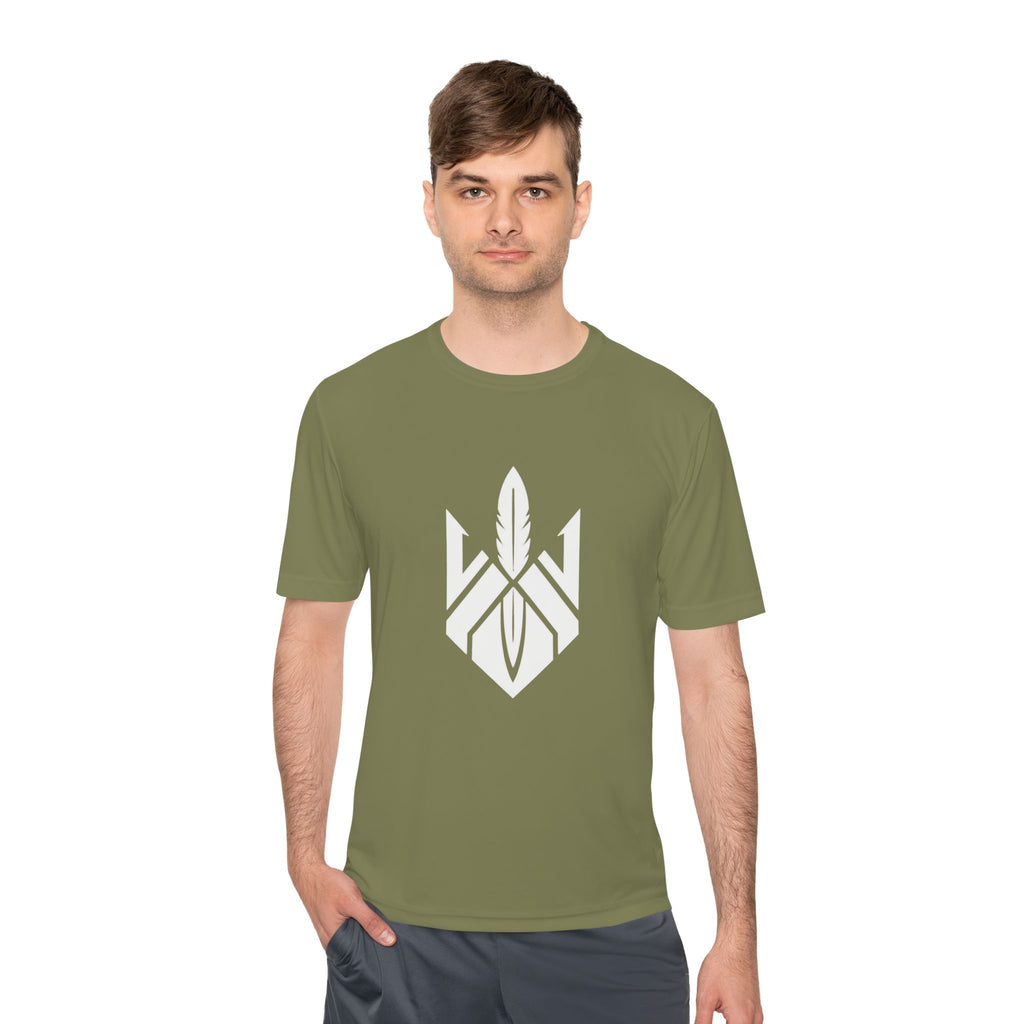 Warrior Roots Active Tee — Logo Performance Shirt
