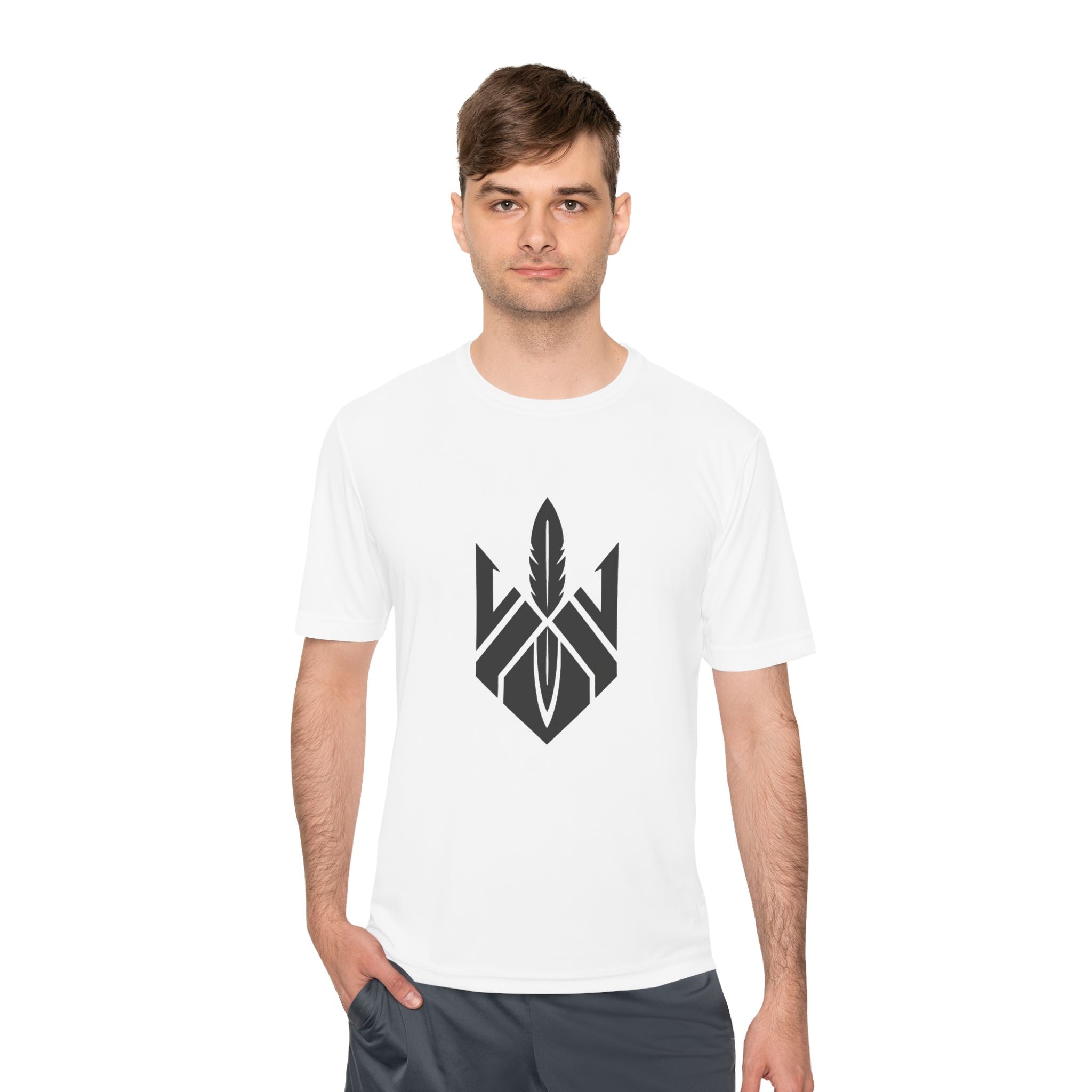 Warrior Roots Active Tee — Logo Performance Shirt