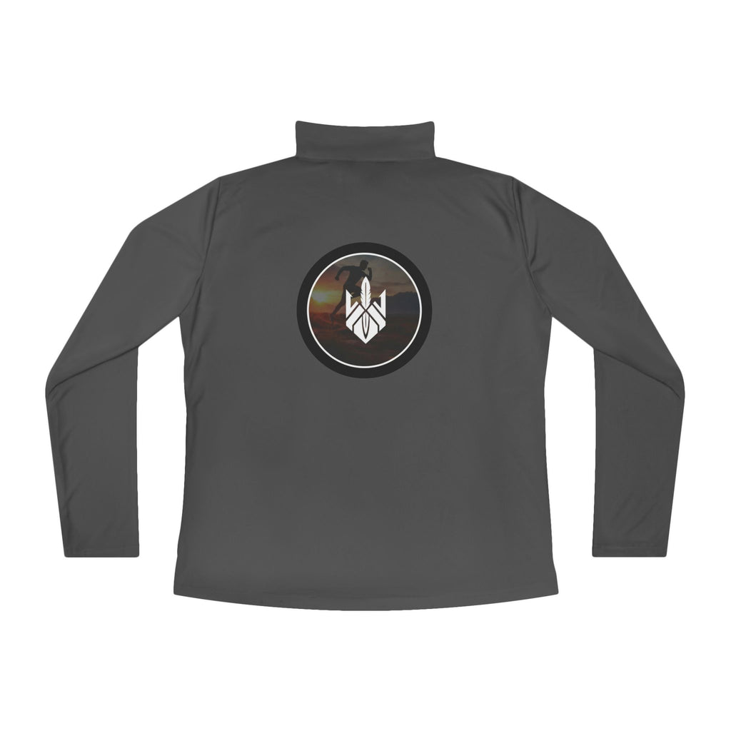 Ladies Quarter-Zip Pullover — Warriors Roots Active