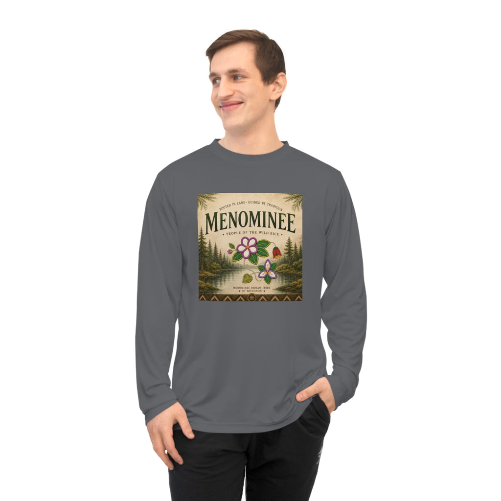 Menominee Nature Graphic Long Sleeve Shirt