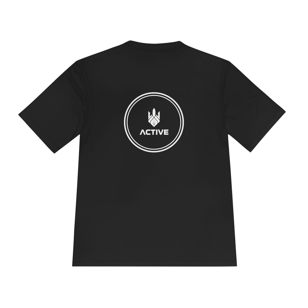 Warrior Roots Active Tee — Logo Performance Shirt