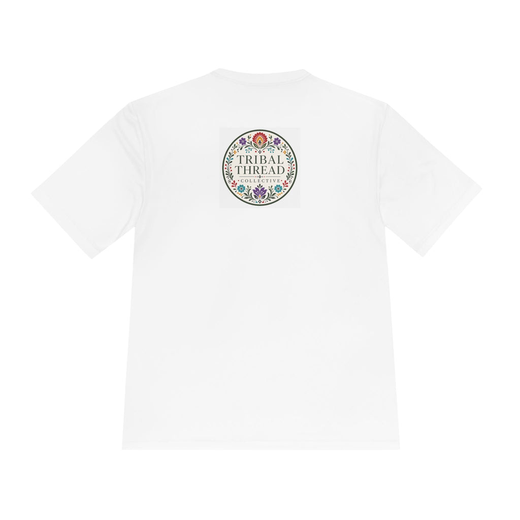T-shirt respirant Menominee Nation Seal — T-shirt performance avec logo Tribal Thread