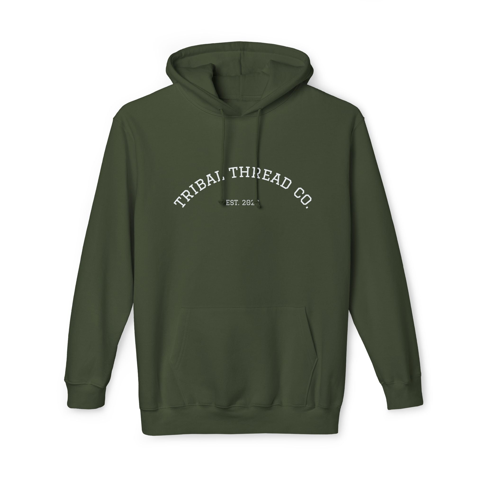 Tribal Thread Co. Graphic Hoodie — Geometric Spiritual Symbol Back Print