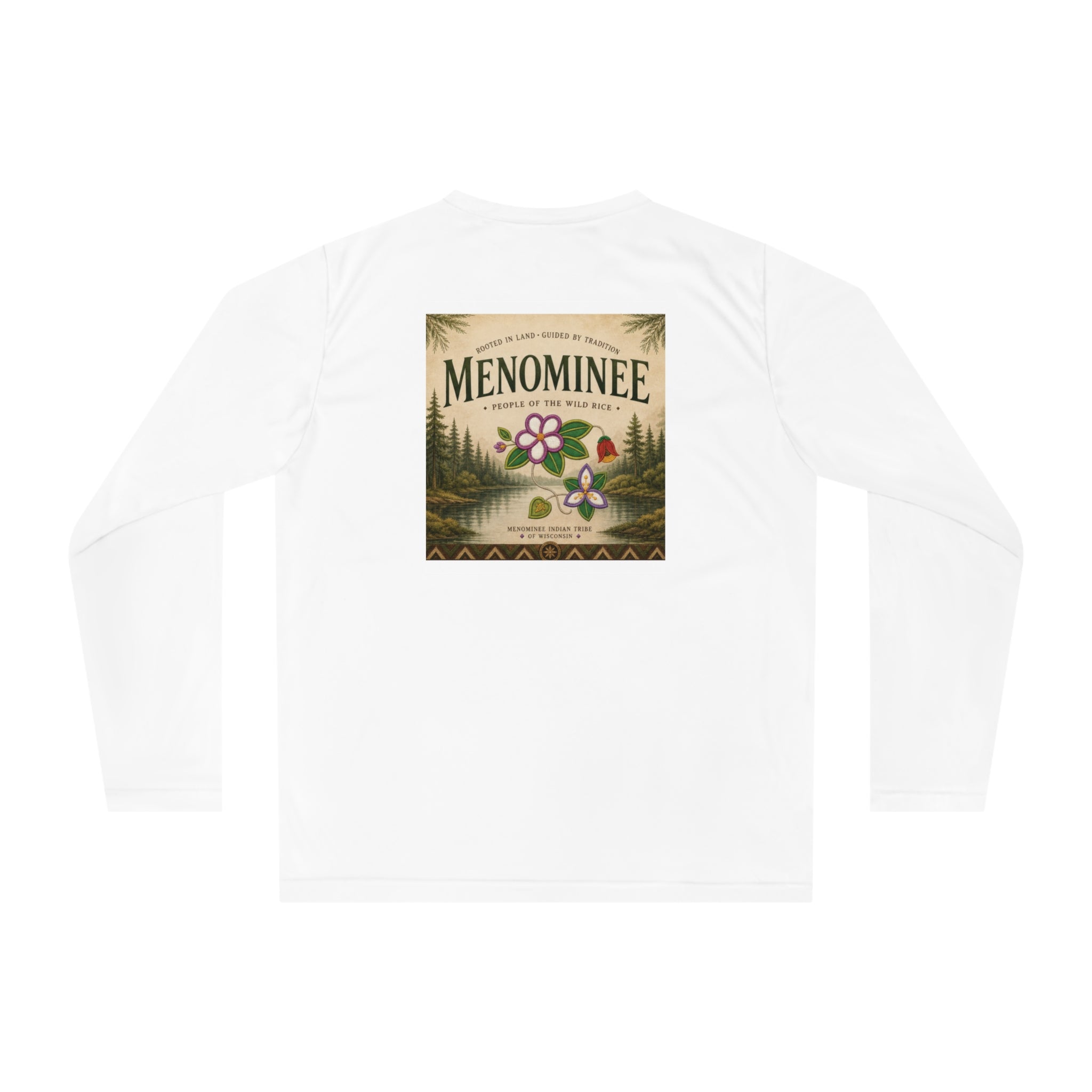 Menominee Nature Graphic Long Sleeve Shirt