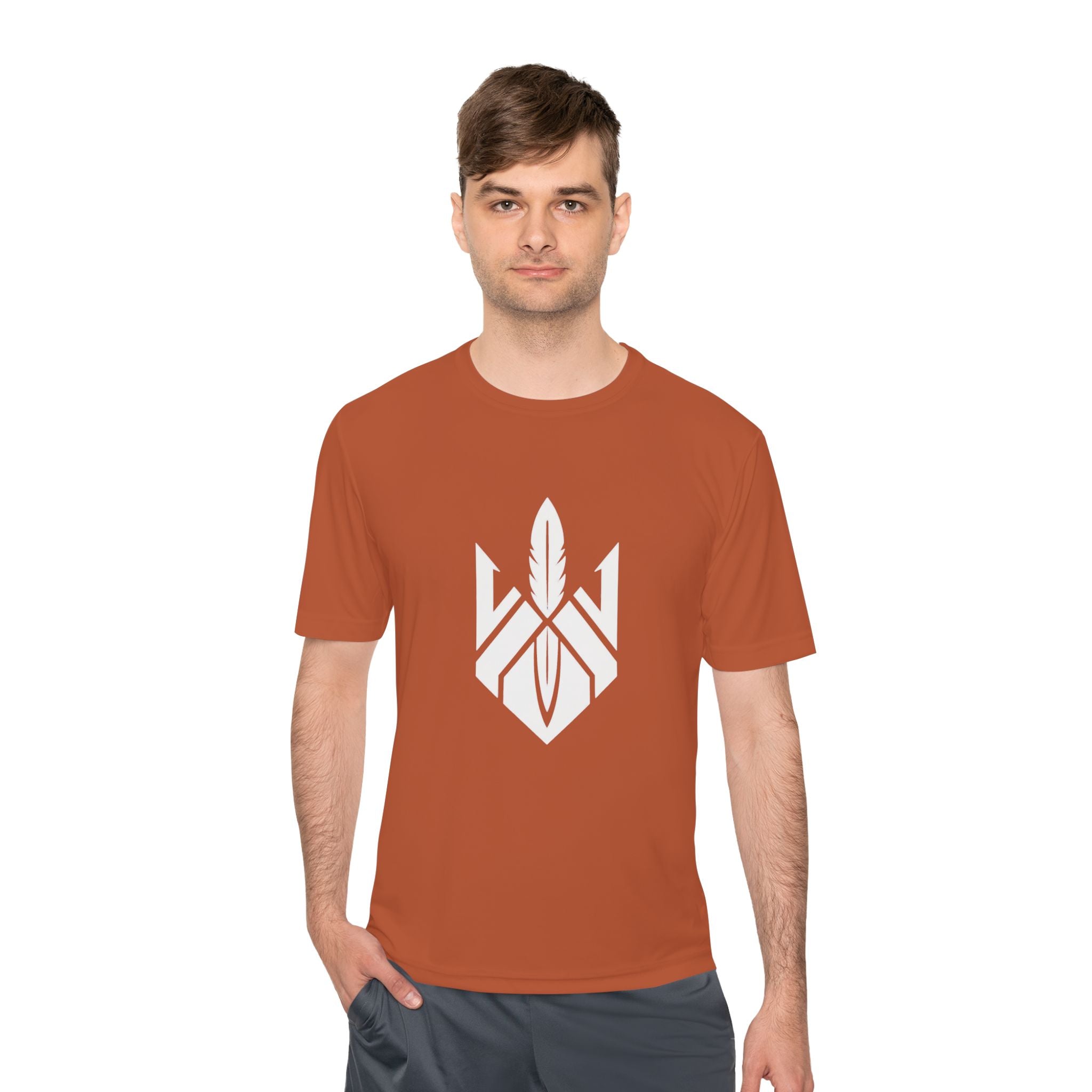 Warrior Roots Active Tee — Logo Performance Shirt