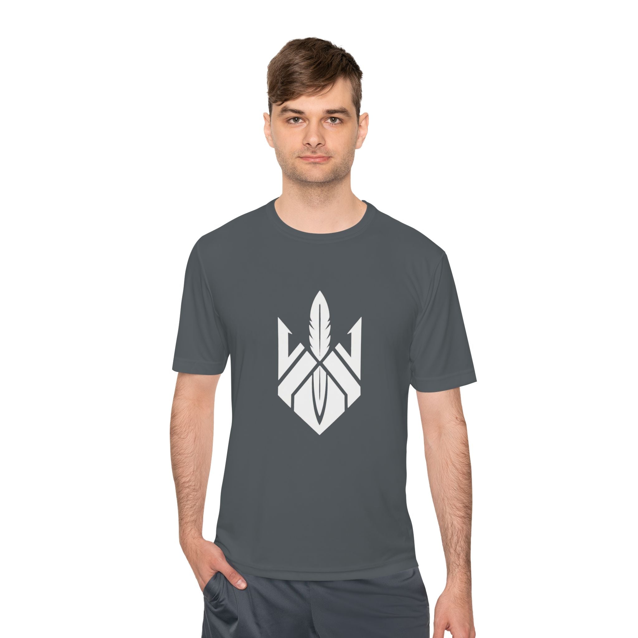 Warrior Roots Active Tee — Logo Performance Shirt